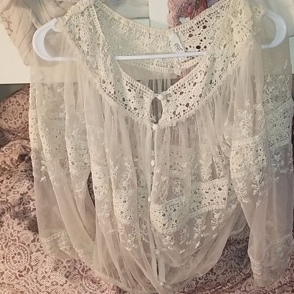 Free People Tops - Free People Cardigan/ button up blouse
